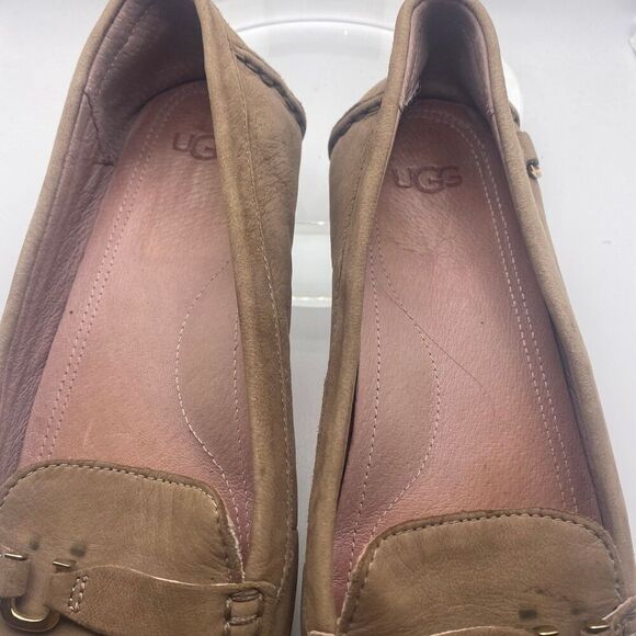 UGG Callen Unlined Loafers Moccasins Tan
Nubuk Women's Size 8 - Picture 3 of 12